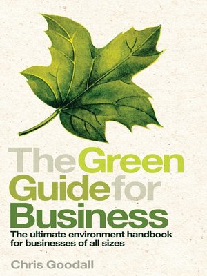 cover image of The Green Guide For Business